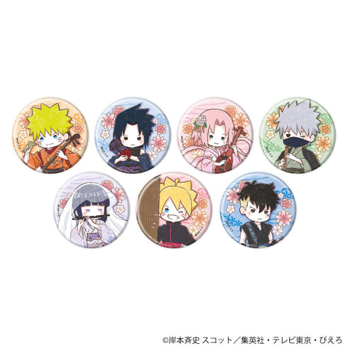 『NARUTO&BORUTO』缶バッジ15/和楽器ver. ブラインド(全7種)(グラフアートイラスト)